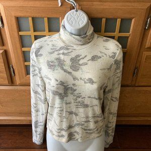 Anthropologie Super Soft Cropped Turtleneck Sweater  Medium